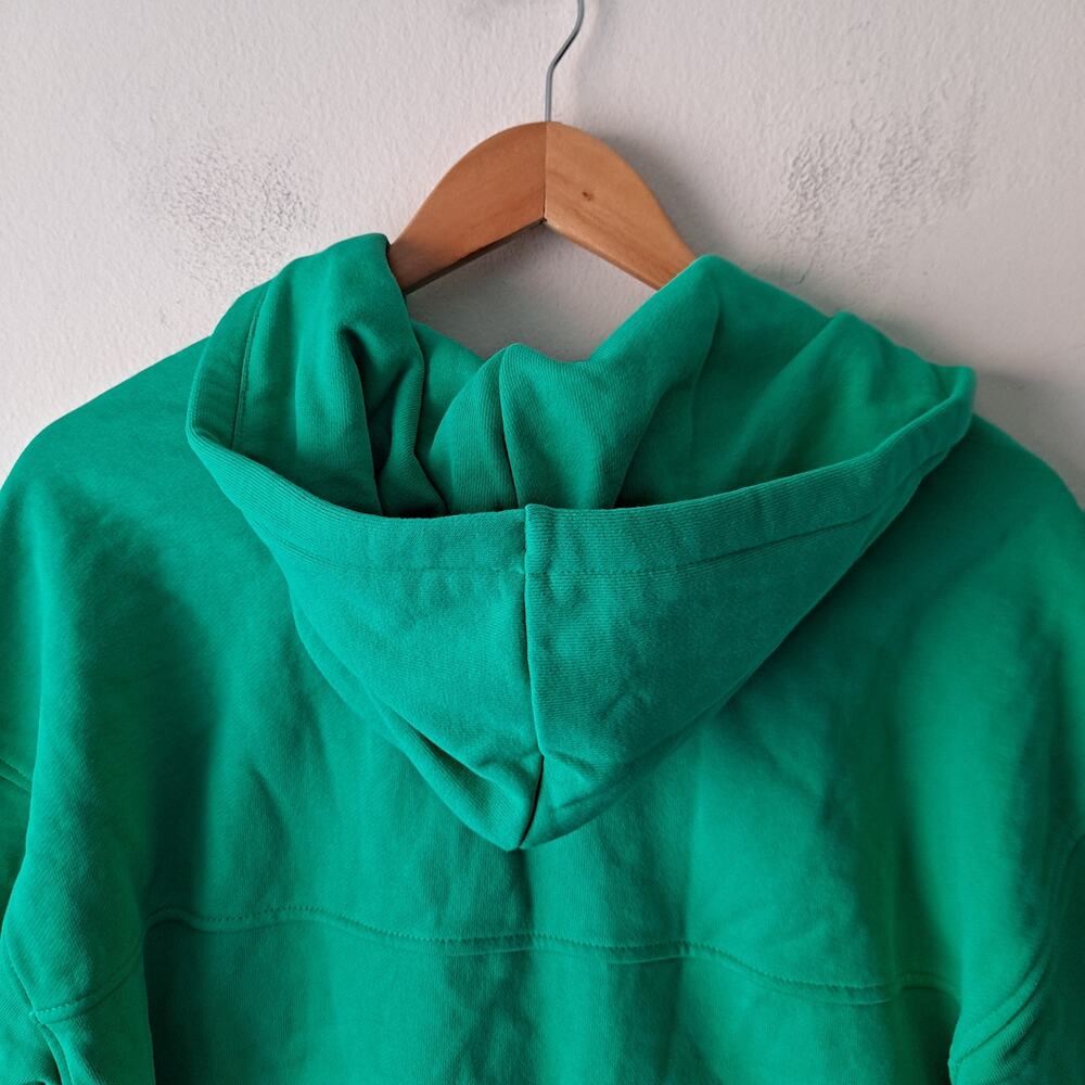 NWT Everlane Track Organic Cotton Hoodie Zip Sweatshirt Mint Green Womens Sz XXS - Picture 8 of 11